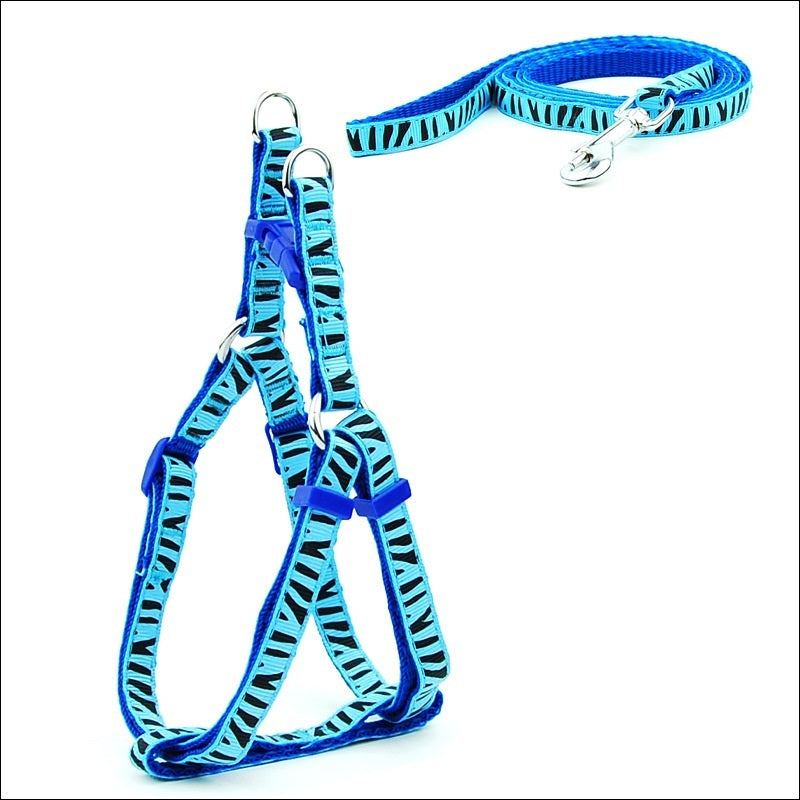 HKM-671955 Polka Dot Pet Chest Harness and Leash for Small to Medium Dogs - Multiple Colors Available