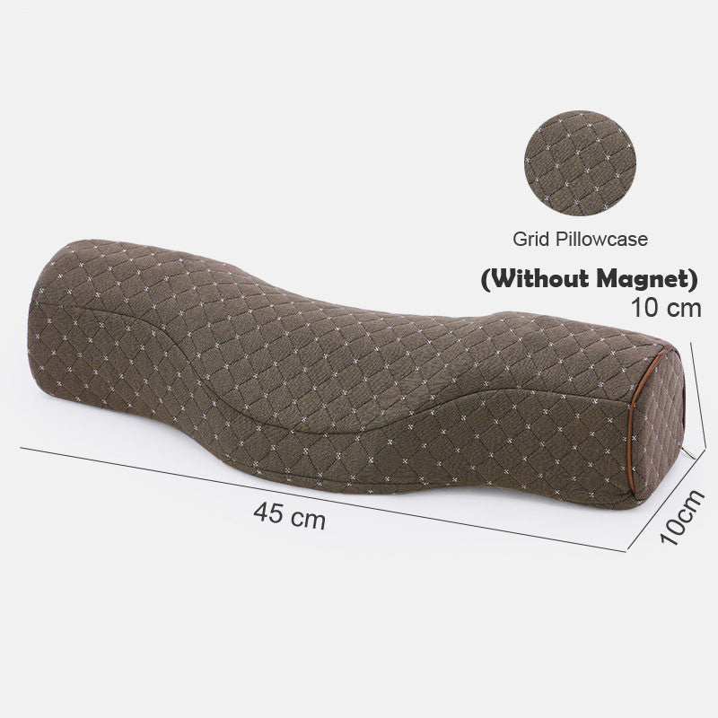 HKM-672083 Memory Foam Neck and Sleep Pillow with Cotton Air Layer Fabric - Multiple Colors Available