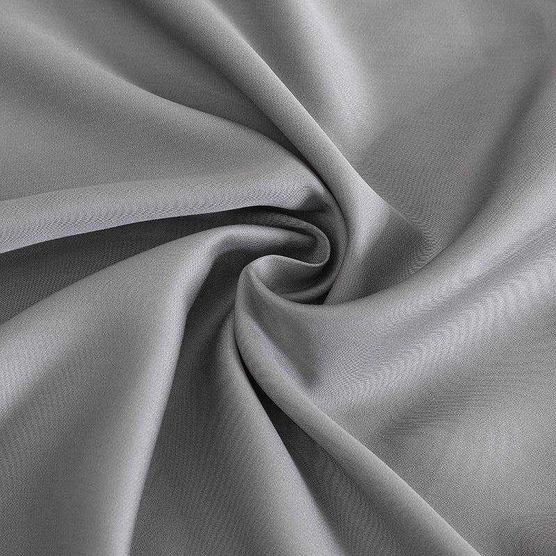 HKM-672275 Bamboo Fiber Solid Color Bedding Set - Full, Queen, King Sizes Available
