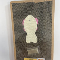 HKM-672275 Durable Cat Scratching Post with Natural Sisal and Plush Base