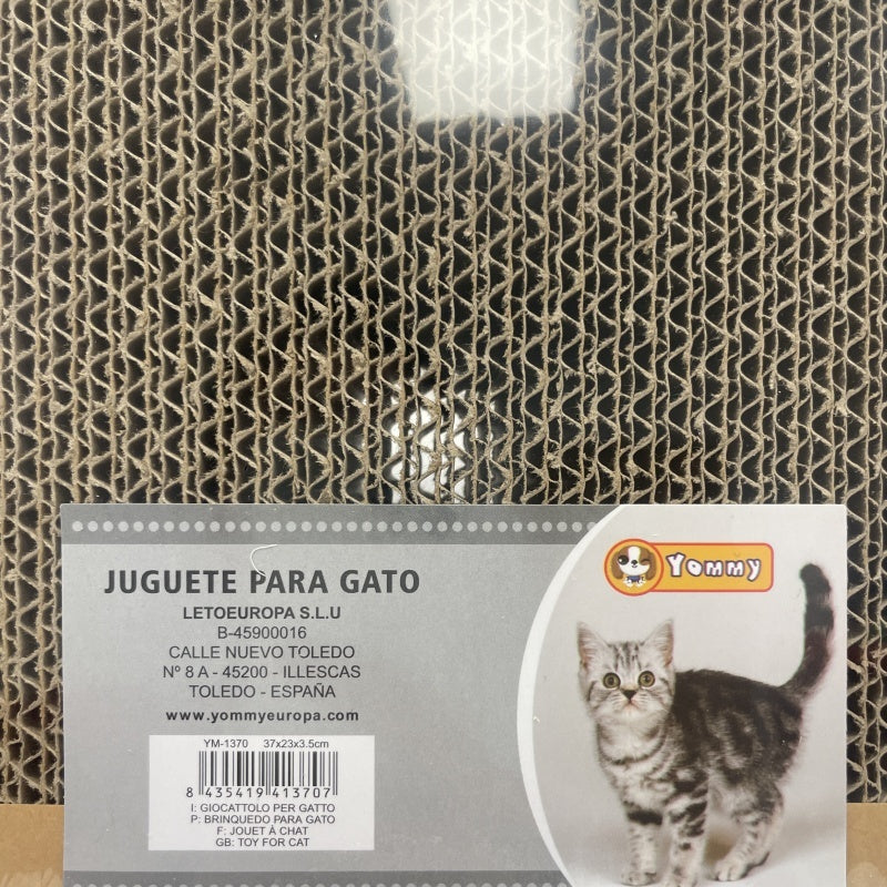 HKM-672275 Durable Cat Scratching Post with Natural Sisal and Plush Base