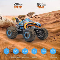 HKM-672531 RC Shark Stunt Car Toy with Lights and Music - 2.4G Remote Control for Kids, Indoor/Outdoor Fun