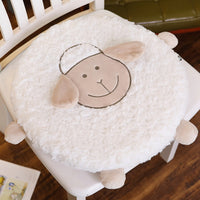 HKM-672659 Plush Memory Foam Sheep Cat Cushion - Soft Cartoon Animal Design, 45x45cm