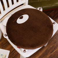 HKM-672659 Plush Memory Foam Sheep Cat Cushion - Soft Cartoon Animal Design, 45x45cm