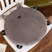 HKM-672659 Plush Memory Foam Sheep Cat Cushion - Soft Cartoon Animal Design, 45x45cm