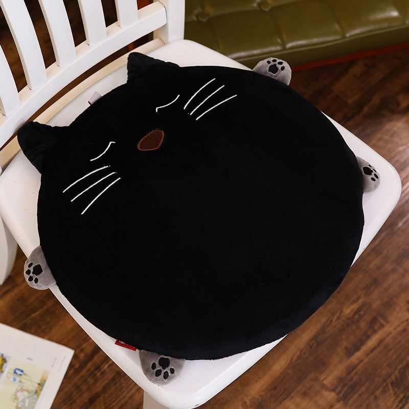 HKM-672659 Plush Memory Foam Sheep Cat Cushion - Soft Cartoon Animal Design, 45x45cm