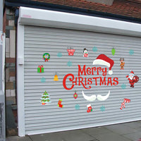 HKM-672723 Christmas Decorative Wall Stickers - PVC Removable Designs for Smooth Surfaces