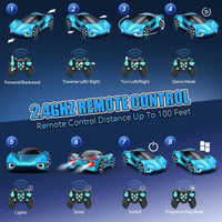 HKM-672915 Remote Control Drift Car with Unique Spray Features – 11 Channels, 4x4 Electric, Ready-to-Go, Suitable for Ages 2 and Up