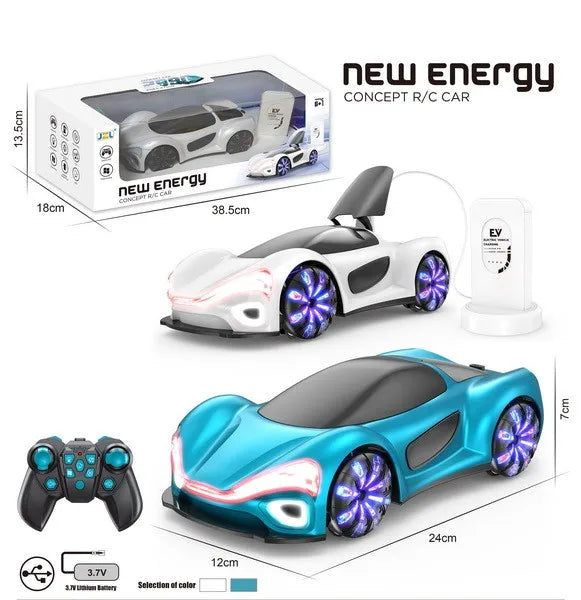 HKM-672915 Remote Control Drift Car with Unique Spray Features – 11 Channels, 4x4 Electric, Ready-to-Go, Suitable for Ages 2 and Up