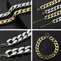 HKM-672979 Gold and Silver Cat Collar with Sunglasses Ornament