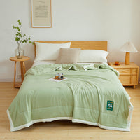 HKM-673043 Antibacterial Raw Cotton Washable Summer Quilt - Multiple Sizes Available