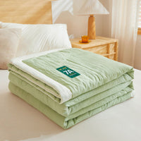 HKM-673043 Antibacterial Raw Cotton Washable Summer Quilt - Multiple Sizes Available