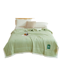 HKM-673043 Antibacterial Raw Cotton Washable Summer Quilt - Multiple Sizes Available