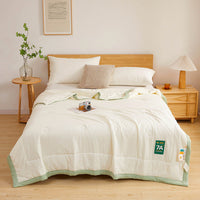 HKM-673043 Antibacterial Raw Cotton Washable Summer Quilt - Multiple Sizes Available