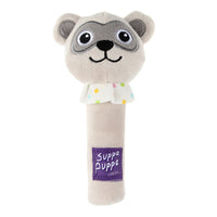 HKM-673043 Milky Cute Plush Dog Toy Series - Baby Elephant, Bear, and Raccoon with Sound