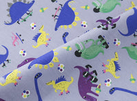 HKM-673107 Creative Cartoon Twill Printed Fabric - 100% Cotton, Animal Print, 160cm Wide, Versatile for Bedding, Clothing, and Home Decor