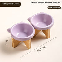 HKM-673299 Ceramic Cat and Dog Bowls in Various Colors and Designs
