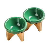 HKM-673299 Ceramic Cat and Dog Bowls in Various Colors and Designs