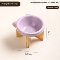 HKM-673299 Ceramic Cat and Dog Bowls in Various Colors and Designs