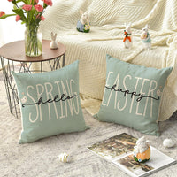 HKM-673491 Spring Easter Decorative Pillow Cover in Modern Simplicity - 45x45cm Polyester