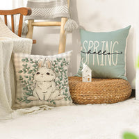 HKM-673491 Spring Easter Decorative Pillow Cover in Modern Simplicity - 45x45cm Polyester