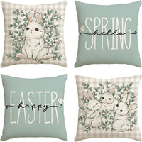 HKM-673491 Spring Easter Decorative Pillow Cover in Modern Simplicity - 45x45cm Polyester