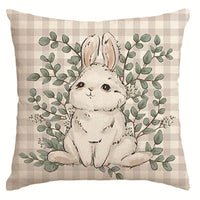 HKM-673491 Spring Easter Decorative Pillow Cover in Modern Simplicity - 45x45cm Polyester