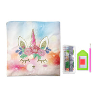 HKM-673555 Mandala Home Decor Pillow Case with Craft Kit and Tools