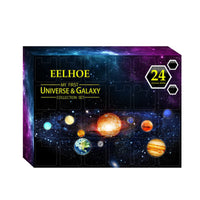 HKM-673555 Planet Blind Box Toy - 24 Days Christmas Gift - For Youth Aged 15-35 - Universal Star Design - 21 * 16 * 6.5cm