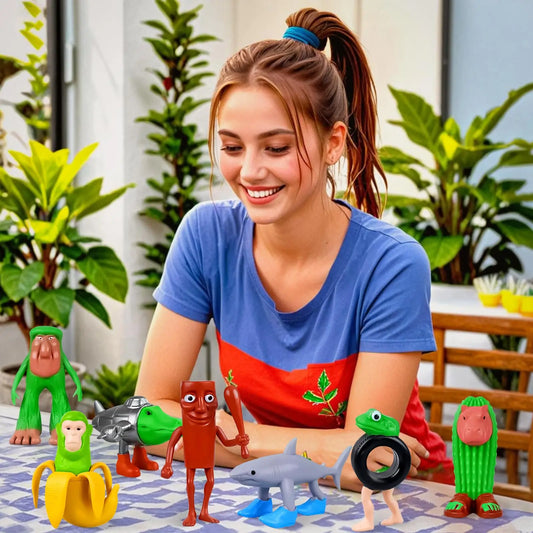 3D Printed Animal Action Figures - Creative Fidget Toy for Kids Ages 4 and Up