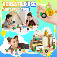 HKM-674067 3D Printed Animal Action Figures - Creative Fidget Toy for Kids Ages 4 and Up