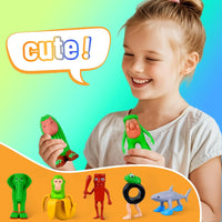 HKM-674067 3D Printed Animal Action Figures - Creative Fidget Toy for Kids Ages 4 and Up