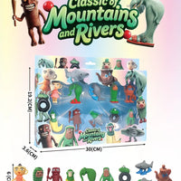 HKM-674067 3D Printed Animal Action Figures - Creative Fidget Toy for Kids Ages 4 and Up