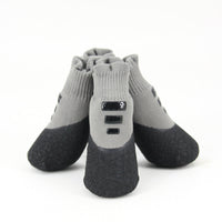 HKM-674131 Waterproof Pet Shoes for Outdoor Protection - Non-Slip, Warm, and Wear-Resistant