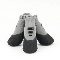 HKM-674131 Waterproof Pet Shoes for Outdoor Protection - Non-Slip, Warm, and Wear-Resistant