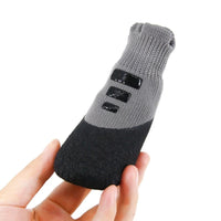 HKM-674131 Waterproof Pet Shoes for Outdoor Protection - Non-Slip, Warm, and Wear-Resistant