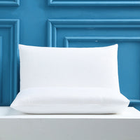 HKM-674259 Brushed Double-Sided Waterproof Pillow Cover - Fashionable Solid Colors, 50x70cm
