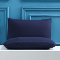 HKM-674259 Brushed Double-Sided Waterproof Pillow Cover - Fashionable Solid Colors, 50x70cm