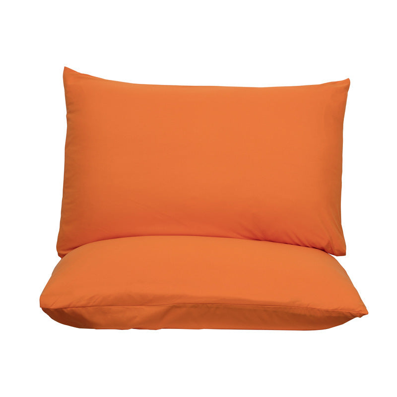 HKM-674259 Brushed Double-Sided Waterproof Pillow Cover - Fashionable Solid Colors, 50x70cm