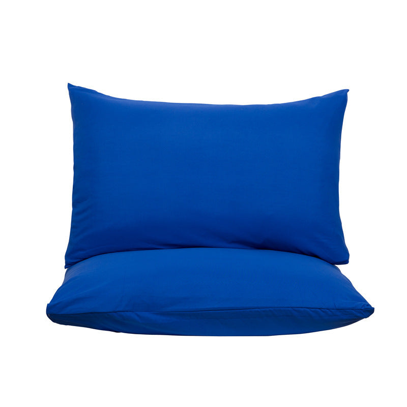 HKM-674259 Brushed Double-Sided Waterproof Pillow Cover - Fashionable Solid Colors, 50x70cm