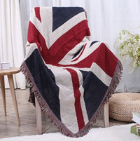 HKM-674259 Reversible Thickened Fabric Sofa Cover - Multi-Functional Cotton and Polyester Blend, 130cm x 180cm