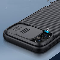HKM-674515 Nillkin Camshield Pro Hybrid TPU Bumper Case with Slide Cover for Apple iPhone 12 Mini, 12, 12 Pro, 12 Pro Max - Multiple Colors Available