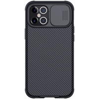 HKM-674515 Nillkin Camshield Pro Hybrid TPU Bumper Case with Slide Cover for Apple iPhone 12 Mini, 12, 12 Pro, 12 Pro Max - Multiple Colors Available