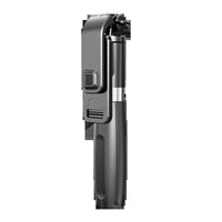 HKM-674643 Bluetooth Selfie Stick with Wireless Remote Control for Smartphones and Action Cameras - Adjustable Tripod, 360° Rotation