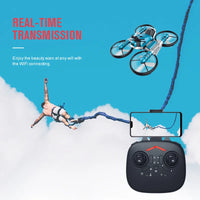 HKM-674835 2 in 1 Gesture Sensing Aerial Drone with HD Camera - Quadcopter for Indoor and Outdoor Use