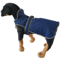 HKM-674899 Solid Color Cotton Dog Vest with Lapel – Available in Red, Navy Blue, Pink, and Brown