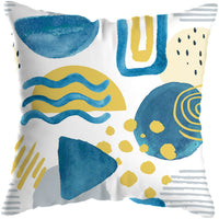 HKM-674963 Tropical Floral Cushion Cover for Living Room Decor - 45x45cm