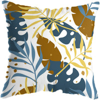 HKM-674963 Tropical Floral Cushion Cover for Living Room Decor - 45x45cm