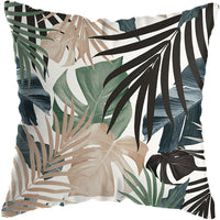 HKM-674963 Tropical Floral Cushion Cover for Living Room Decor - 45x45cm