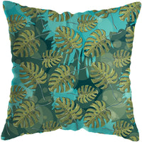 HKM-674963 Tropical Floral Cushion Cover for Living Room Decor - 45x45cm
